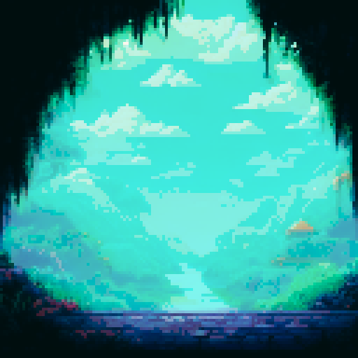 A background for a Bubble Shooter kind of game, retro arcade environment, the background represents a kitchen where a lot of delicious food and candies are displayed