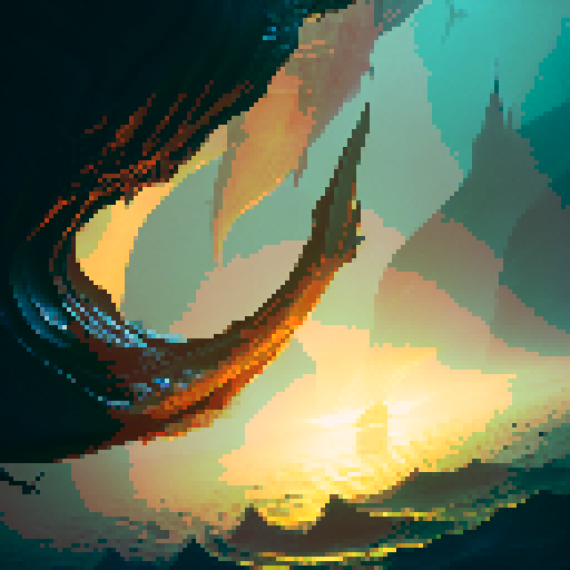 A close-up of the hands of a mermaid over a table during a tarot card reading in a medieval dark style.  The image should have elements of the ocean like sea shells, sand, etc.