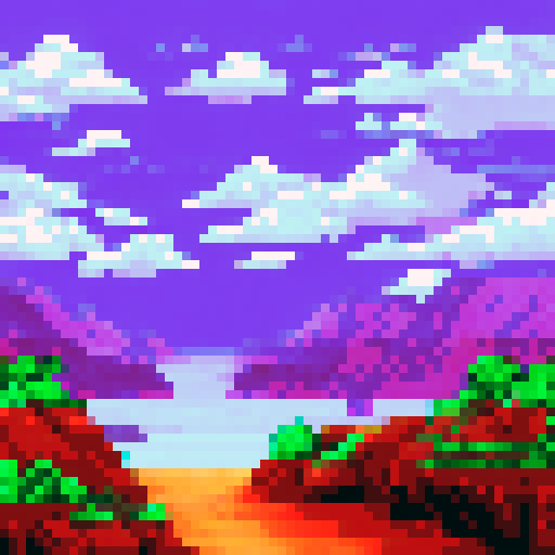 programing late at night at desk lofi clean pixel art