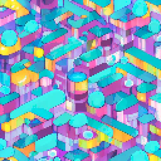 "Rainbow-hued, glistening dildo towers over tiny bottles of pastel nail polish, surrounded by anime-style characters with wide eyes and flushed cheeks."