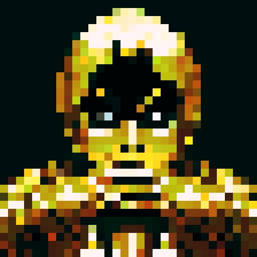 Hacker, Rich, gold, dark vibe