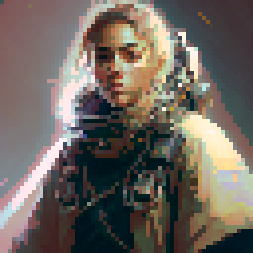 dark fantasy ninja portait