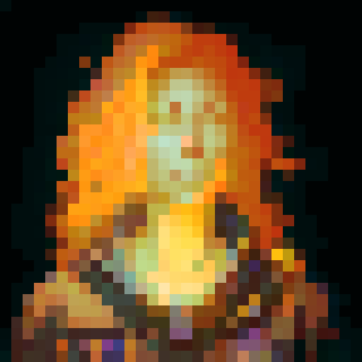 Can you clean up this image and add more detail to the image. It does not need to look 3-D or anything, I am aiming for a stardew valley style for the portrait art.