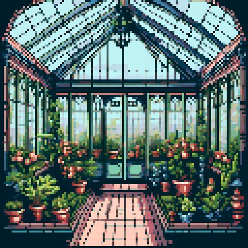 a victorian conservatory greenhouse 