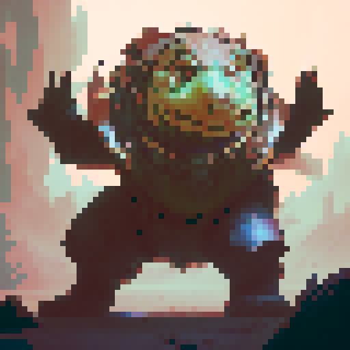 Croc Warrior RPG hero