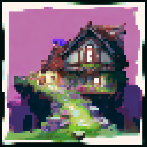 2D platformer level with 8 by 8 pixel tiles, grim vampire hunter themed.