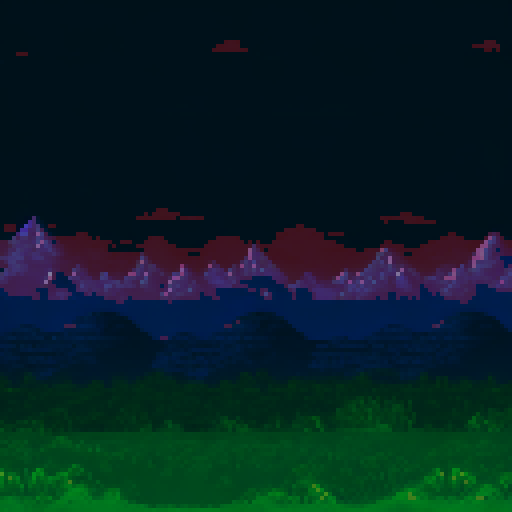 Add more redish and hellish clouds with blood on the trees and mountains