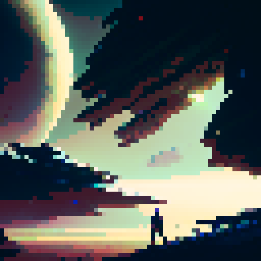 Futuristic, sci-fi, high-tech

        Laser beams illuminate a lone space warrior, surrounded by five sleek and deadly swords, glinting in the futuristic, high-tech background.