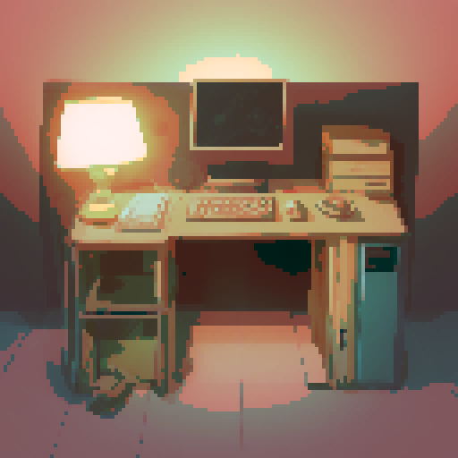 desk
