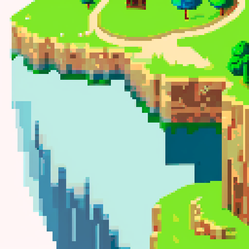 High cliff on the left hand side right hand side is the cliff in the sea in the middle there is a road