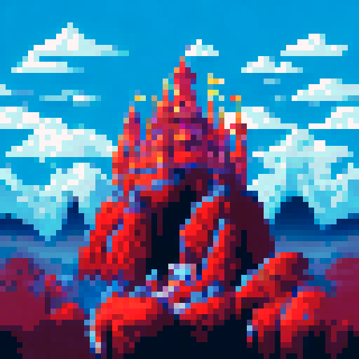 three men, king and his retinue, crown, light at the kind, dark place, king with sword