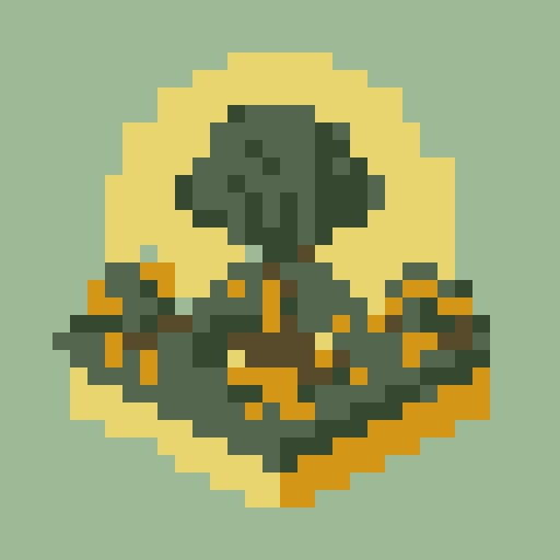 topiary plant, isometric asset, decorative pot, art nouveau garden, pixel art, sRGB