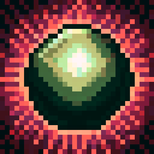 do a spritesheet for a 2d game of a simple orb : the spritesheet should be a spell that slowly comes into an orb, we should be able to see movement, that should be 2d. That should not be detailled but pretty simple. At the beginning of the spritesheet there is nothing, then it evolves to an orb