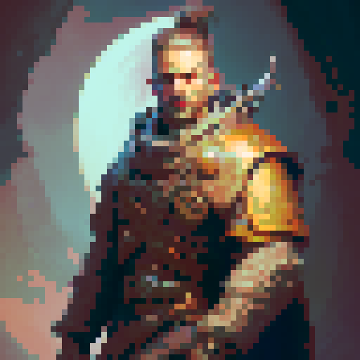 Viking without a weapon in a full viking armor. I want it to be full size inside the images and that it can be used in 2d games