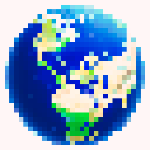 A picture of the Earth with a view of the Pacific Ocean near Japan 