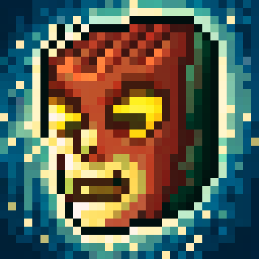 tree stump enemy, with a angry face