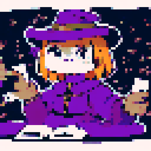 A group of adventures gather around a campfire telling stories to eachother. The male warrior is leaning forward, on hand resting in his lap, the other raised up in a jovial manner as he regales the tales of his travels. The female wizard, whom is rather voluptuous, keeps to herself as she reads her book of spells in one of her hands, the other playing with a little flame wick. The wizards legs are crossed  under her long violet dress, her big rimmed hat resting stop of her head.