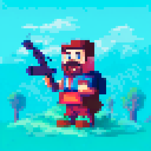 recreate the reference image and make it with different traits