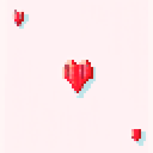 pixel art with a white background and a contour for the shape
