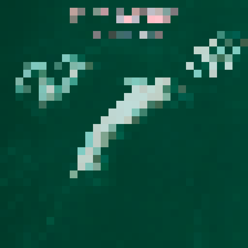 make all text in the source picture scrambled and illegible