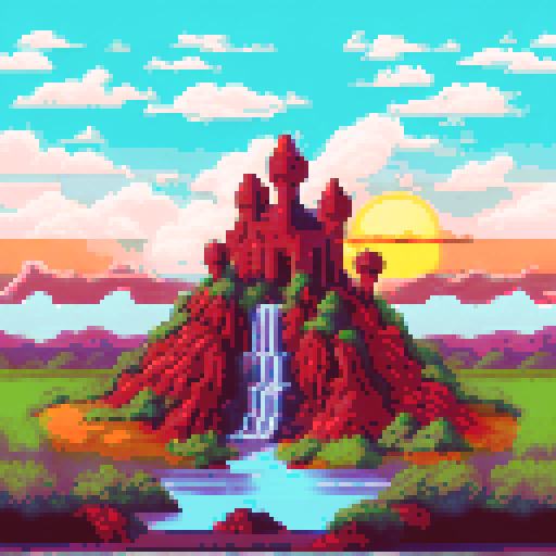 make a background with a sky, and a bunch of huge roots to the right