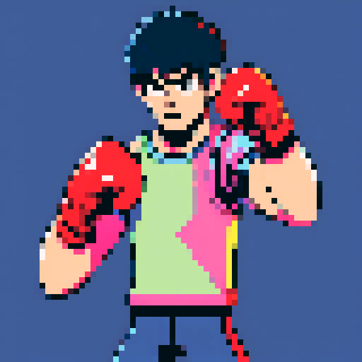 closeup of a person taking a punch to the face