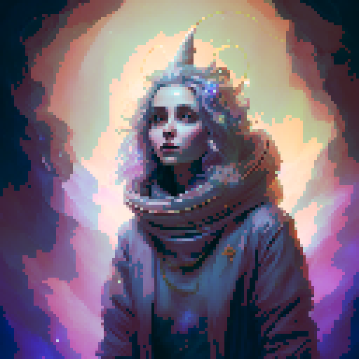 Magical, whimsical, and ethereal.

        "A wise witch with silver hair, surrounded by glowing centenarios, casting a spell under a starry night sky in a dreamy watercolor style."