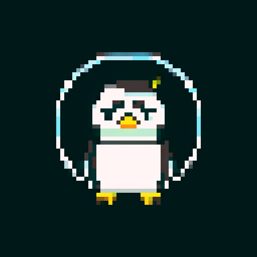 cyberpunk penguin 