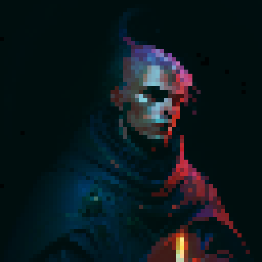 Priest with flowing robes, wielding a glowing staff, amidst a medieval cathedral adorned with stained glass windows and intricate stone carvings