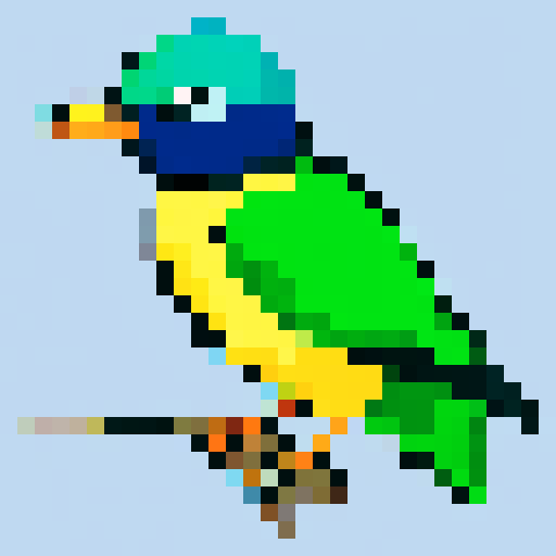 New Zealand Bird with fan tail.