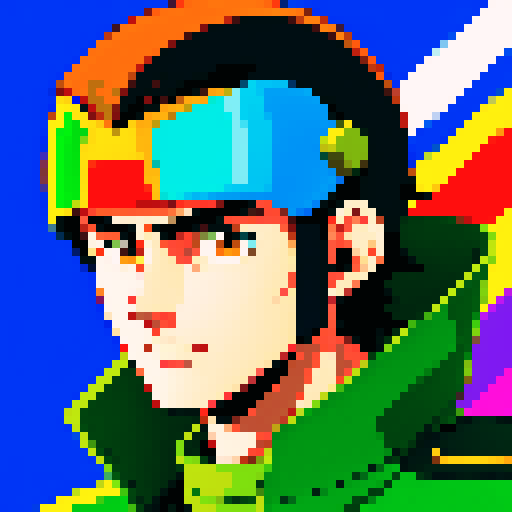 80s anime style male jet fighter pilot 