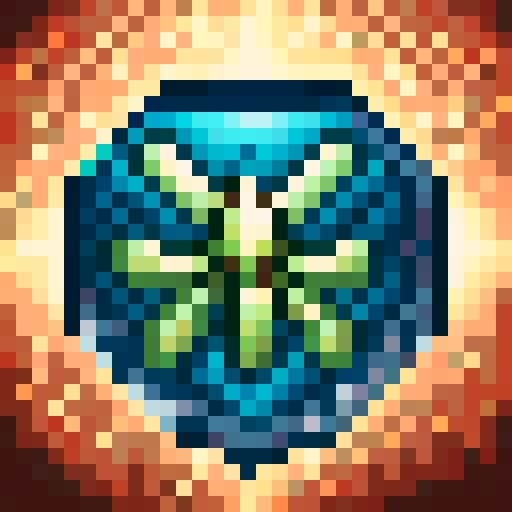32x32 pixel art, sRGB, grass tile block, skill art