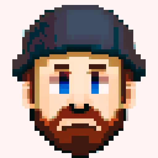 portrait of a rugged man