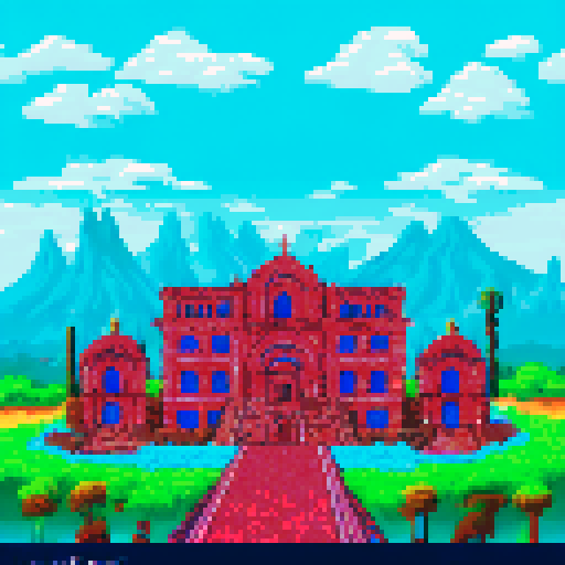 Give me a background of houses that are good for a side scroll with a look to Mexico City