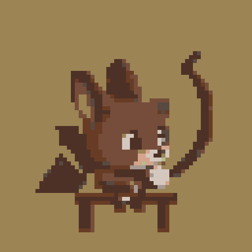 small fantasy icon of ratman archer
