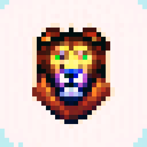 Summon Lion Spell Icon, 32x32 pixel art, sRGB, skill art, close up, portrait