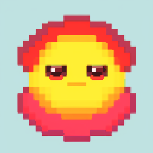 sentient flower, single color background