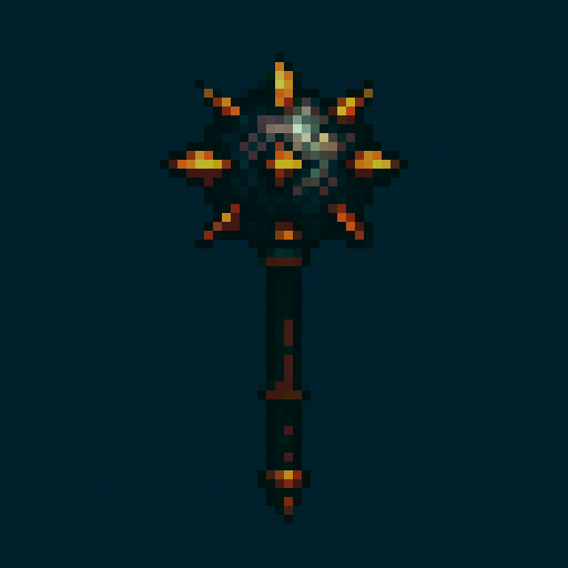 a fantasy mace