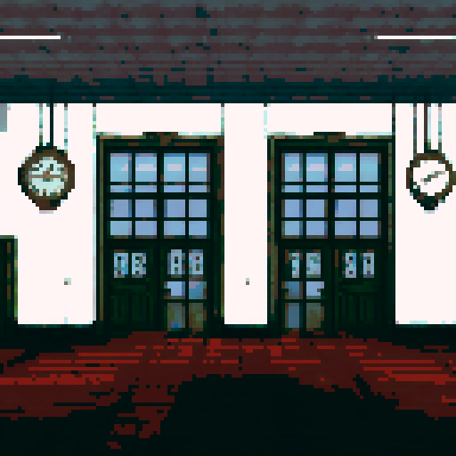 Make a big victorian style clockwork interior mental asylum