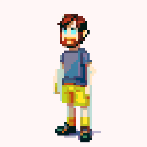 Asmongold, side view