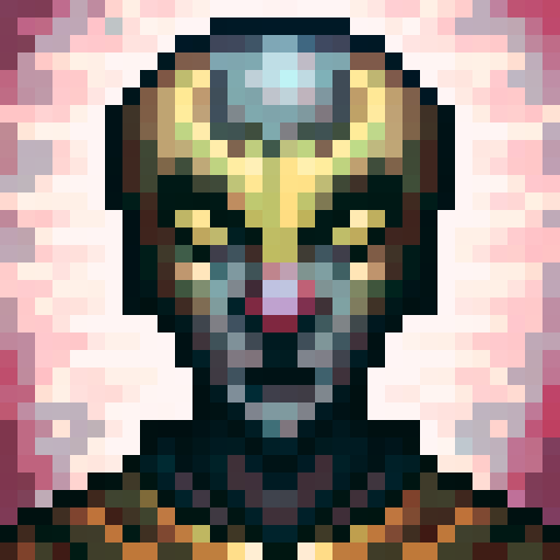 bold, fierce, and cute humanoid creature