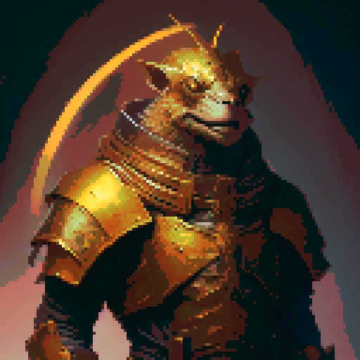 crusader, knight, paladin, two-handed sword, greatsword, heavy armor, confident stance, muscular build, armored helmet, deep red and gold armor, detailed sword, both hands on sword