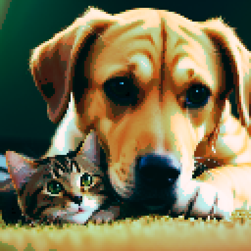 cat and dog