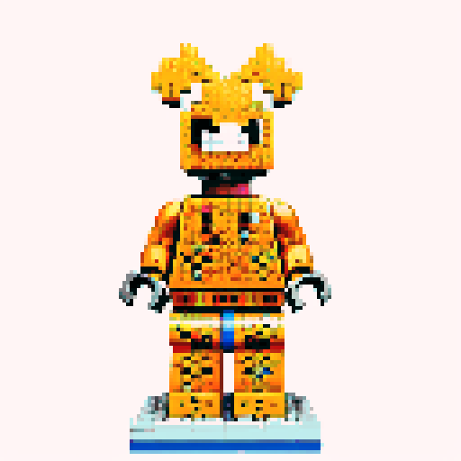 lego pixel, vibrant colors, blocky shapes, small plastic bricks, isometric perspective, retro video game, low resolution, 8-bit graphics, sharp edges, square grid, limited color palette, nostalgic feel, brick-built characters, iconic lego logo, digital recreation, detailed textures, crisp lines, simplified forms, nostalgic gaming vibes