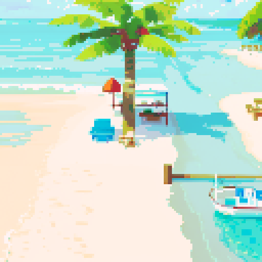 Beachside, pretty