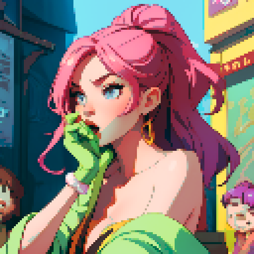 sexy naked woman giving blowjob